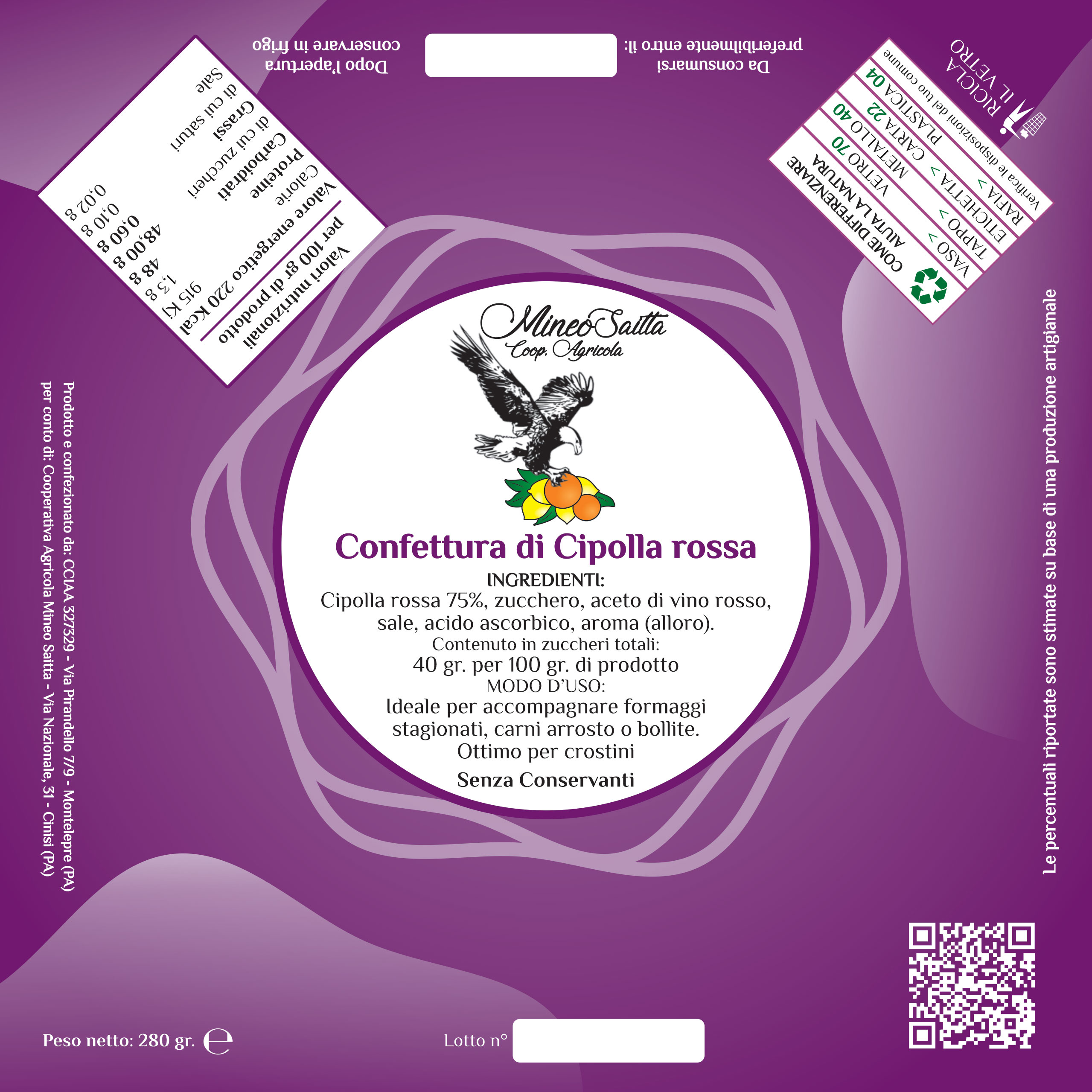 Confettura di Cipolla Rossa Gr. 210 - immagine 2