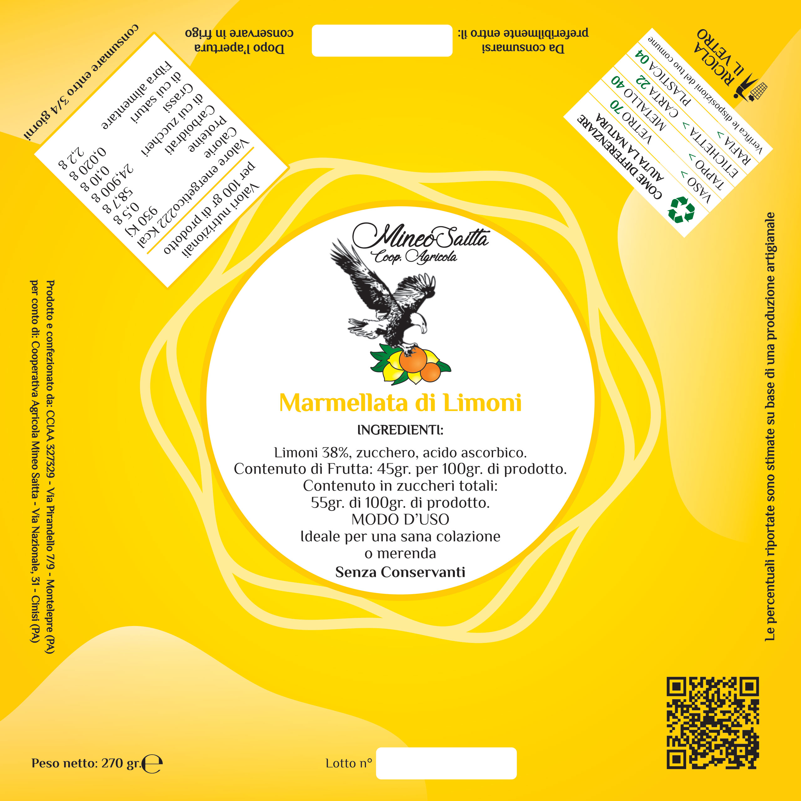 Marmellata di Limoni Gr. 270 - immagine 2