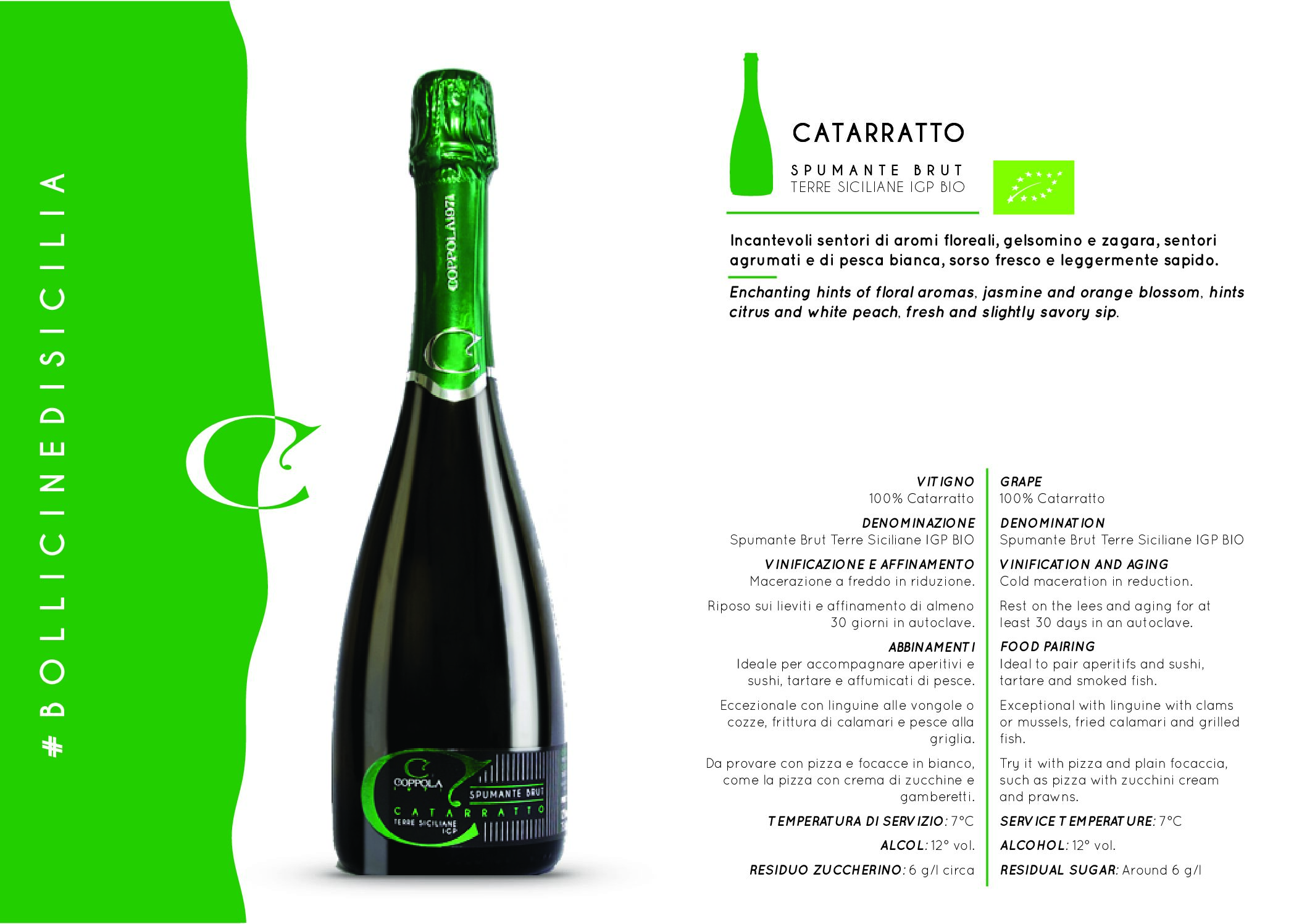 Spumante Brut "Catarratto" - immagine 3