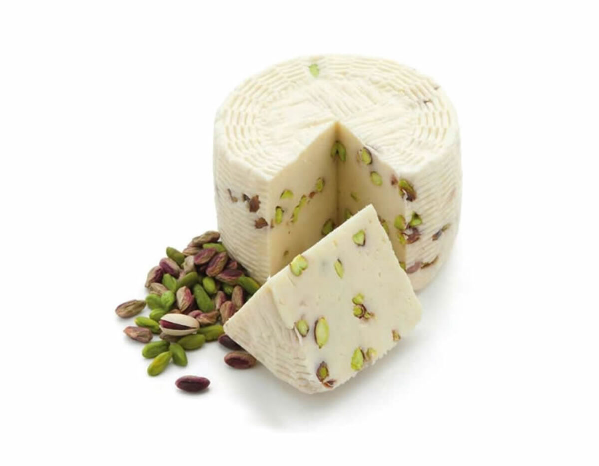 Formaggio Primo sale siciliano al pistacchio