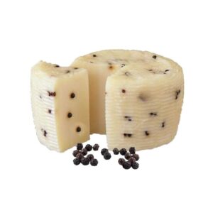 Formaggio Primo sale siciliano al pepe nero