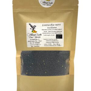 Lenticchie nere siciliane Bio Gr. 500