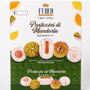 Box espositore pasta di mandorle assortite kg. 1,5